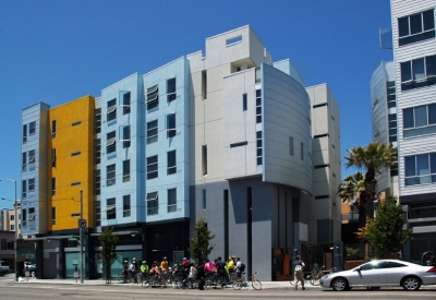 Bike tour at 8th & Howard/SOMA Studios in San Francisco, Ca.