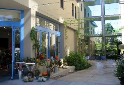 Retail spaces at Hotel Healdsburg in Healdsburg, Ca.