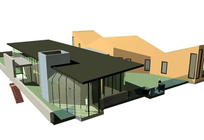 3D diagram of the penthouse at 370 Townsend Street.