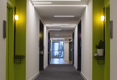 Interior view of A2 Apartments in Baltimore, Maryland.