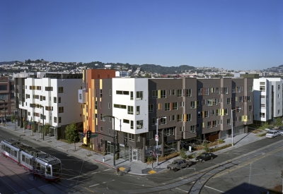 Exterior view of Armstrong Senior Place Senior in San Francisco.