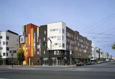 Exterior view of Armstrong Place Senior in San Francisco.