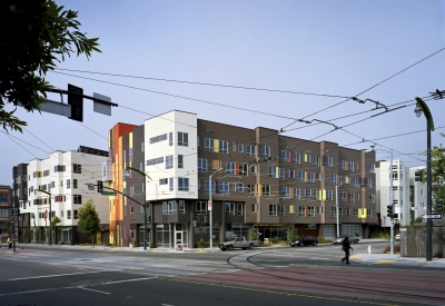 Exterior view of Armstrong Place Senior in San Francisco.