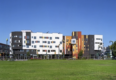 Exterior view of Armstrong Place Senior in San Francisco.