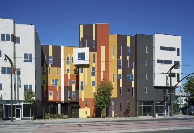 Exterior view of Armstrong Place Senior in San Francisco.