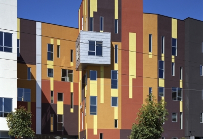 Exterior view of Armstrong Place Senior in San Francisco.