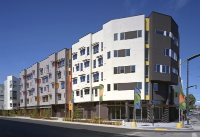 Exterior view of Armstrong Place Senior in San Francisco.