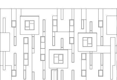 Diagram of exterior elevation of Armstrong Place Senior in San Francisco.