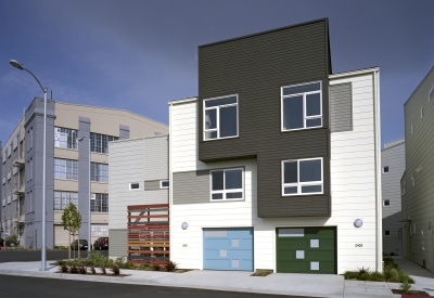 Duplex townhome at Armstrong Place in San Francisco.