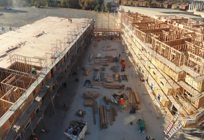 Construction of Rivermark in Sacramento, Ca.