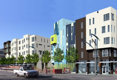 Exterior view of Armstrong Place Senior in San Francisco.