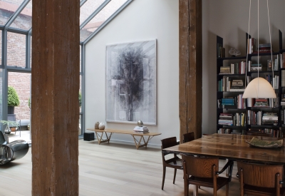Loft interior at 355 Bryant Lofts in San Francisco.