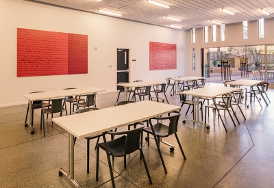 Community room at Bayview Hill Gardens in San Francisco, Ca.