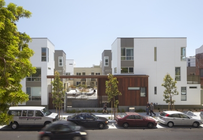 Exterior view of Fillmore Park in San Francisco.