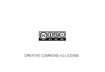 Creative commons 4.0 License logo.