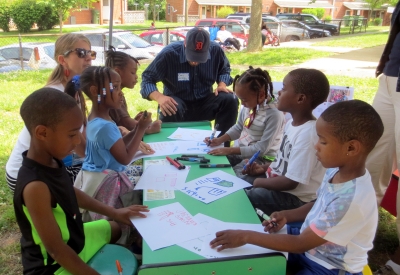 Community design workshop for Lee Walker Heights in Asheville, North Carolina.