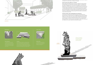 Information on public art in par near Potrero 1010 in San Francisco, CA.