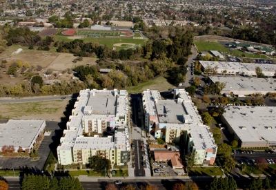 Aerial plan image for Paseo Senter in San Jose, California.