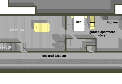 Site plan for Shotwell compound.