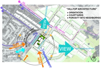 Map of Pacific Pointe Apartments in San Francisco, CA.