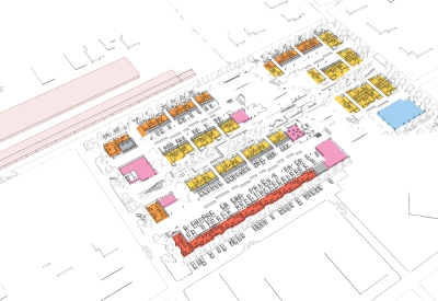 Diagram showing program diversity for Housing Northwest Arkansas Initiative.