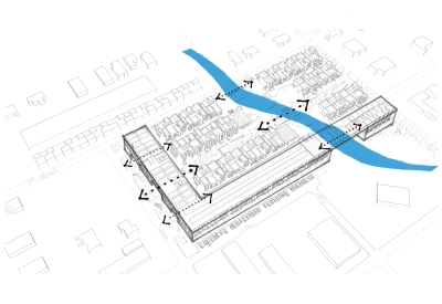 Site diagram for the Housing Northwest Arkansas Initiative.