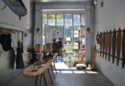 Interior view of StoreFrontLab during an event.