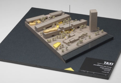 3D model of the Taxi 2 site plan in Denver, Colorado. 