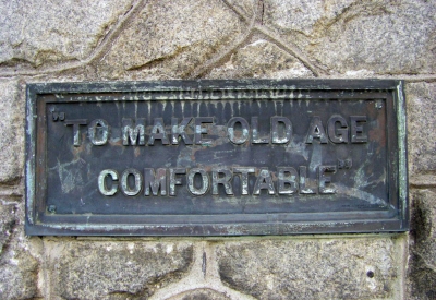 Plaque at Williams Terrace in Charleston, SC.
