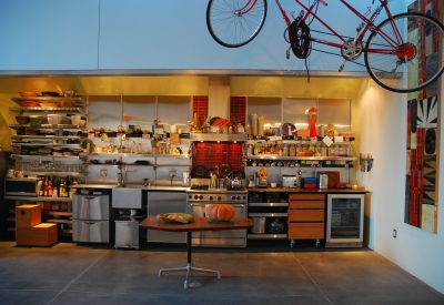 Kitchen space at Shotwell Design Lab in San Francisco.