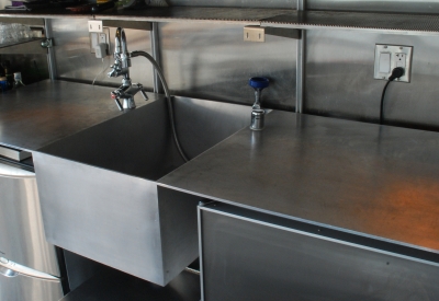 Kitchen sink at Shotwell Design Lab in San Francisco.
