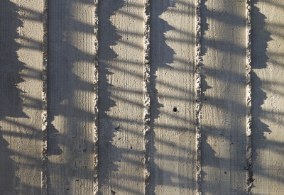 Textured concrete detail at The Union in Oakland, Ca. 