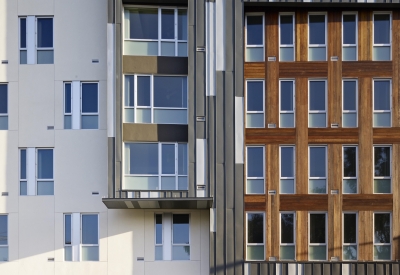 Residential entry to Richardson Apartments in San Francisco.