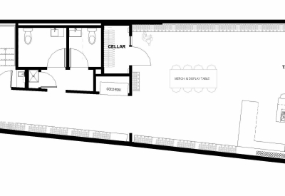 Site plan for Golden Age Wine in Mountain Brook, Alabama.