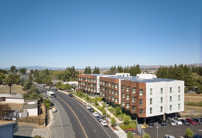 Aerial view of Blue Oak Landing in Vallejo, California.