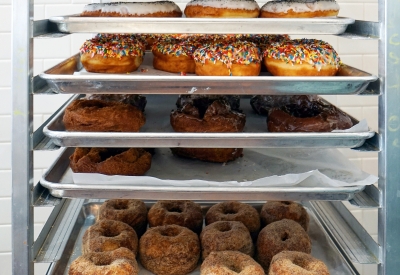 Donuts from Johnny Doughnuts.