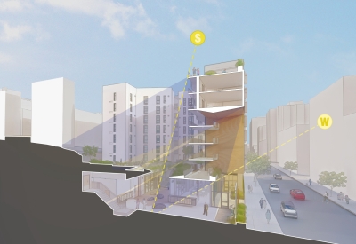 Section diagram for 850 Turk.