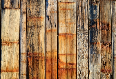 Detail view of the exterior wood at Truckee Prototype Mixed-Use Townhouse in Truckee, California.