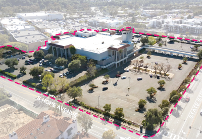 Current site at the Neighborhood of State & Hope.
