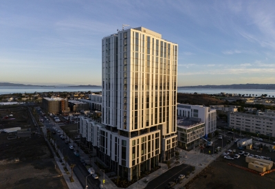 Exterior view of Isle House on Treasure Island.