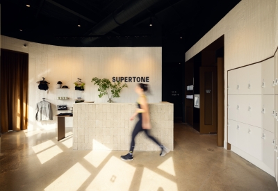 Interior view of Supertone.