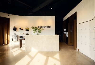 Interior view of Supertone.