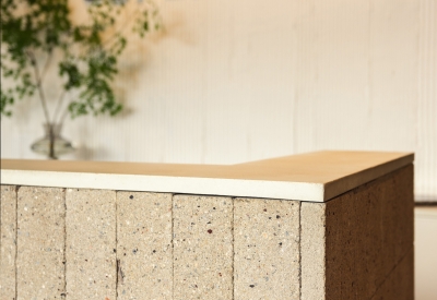 Detail of the supertone desk.