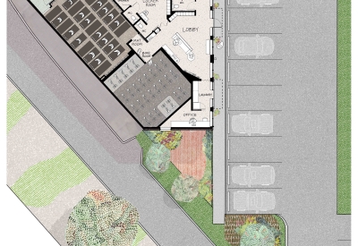Site plan for Supertone