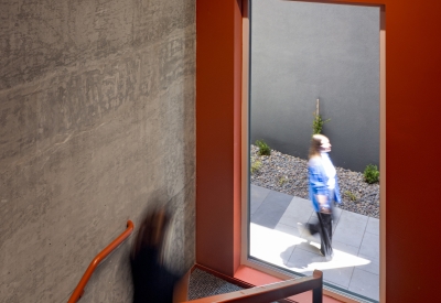 Residential stairs at Felix.