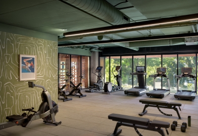 Fitness room at felix.