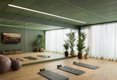 Fitness yoga room at felix.