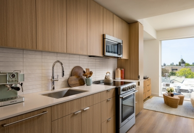 Unit kitchen at Felix.