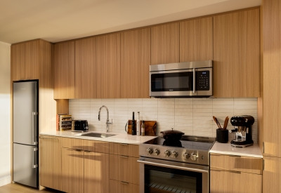 Unit kitchen at Felix.