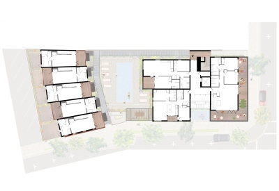 Level four floor plan for HH Residences.